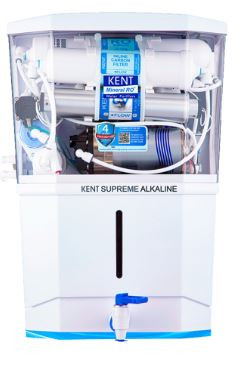 Kent 8 Liter Supreme Alkaline Mineral RO Water Purifier SUPREME ALKALINE MINERAL RO WATER PURIFIER
