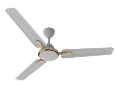 CG 48 Inch Decorative Ceiling Fan CGCF48DECO Aria Matte Bronze