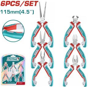 TOTAL 6PCS MINI PLIERS SET (THT1K0511)