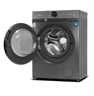 Midea 8 Kg Front Load Washing Machine  MF100W80B/T-GCC