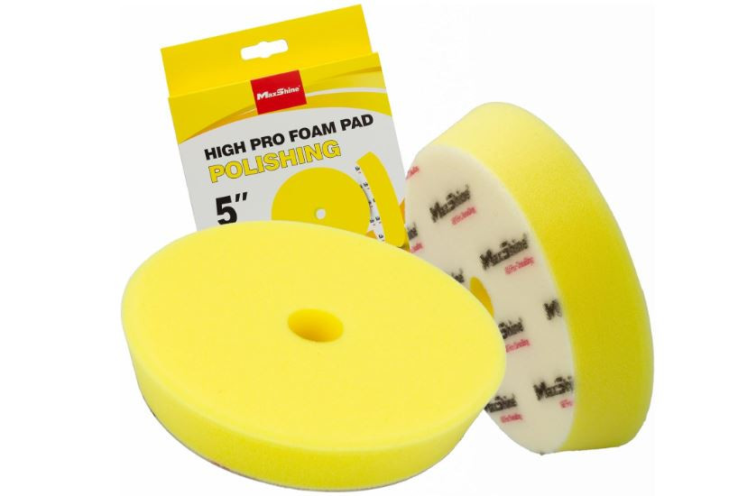Maxshsine 2022155YW High pro yellow Foam Polishing Pad