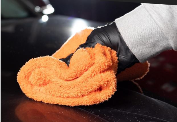 Maxshine microfiber Wax remover Towel 40x60 (Orange600gsm)10104060O