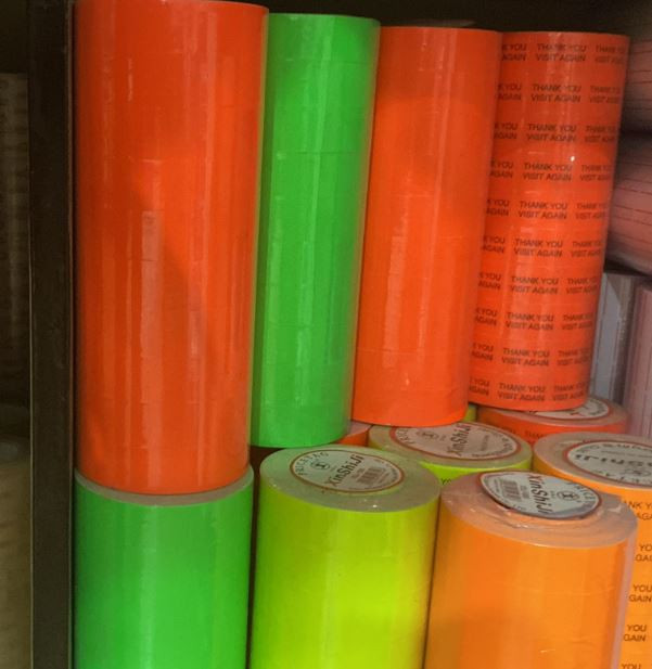 Double stciker for price label gun