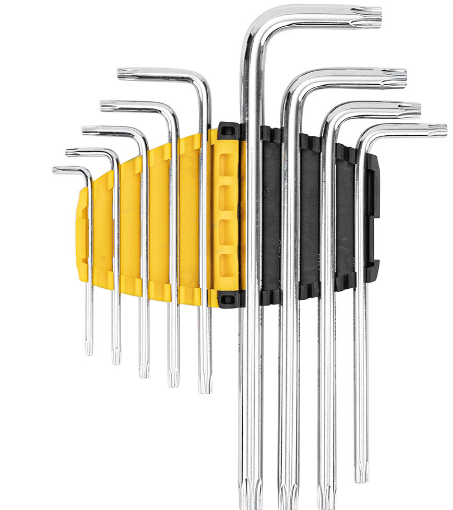 Deli 1/16”-3/8 Long Torx Hex Key Sets EDL3091
