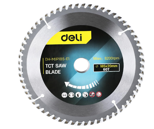 Deli 185x20(mm) TCT Saw Blade EDHMJP185-E1