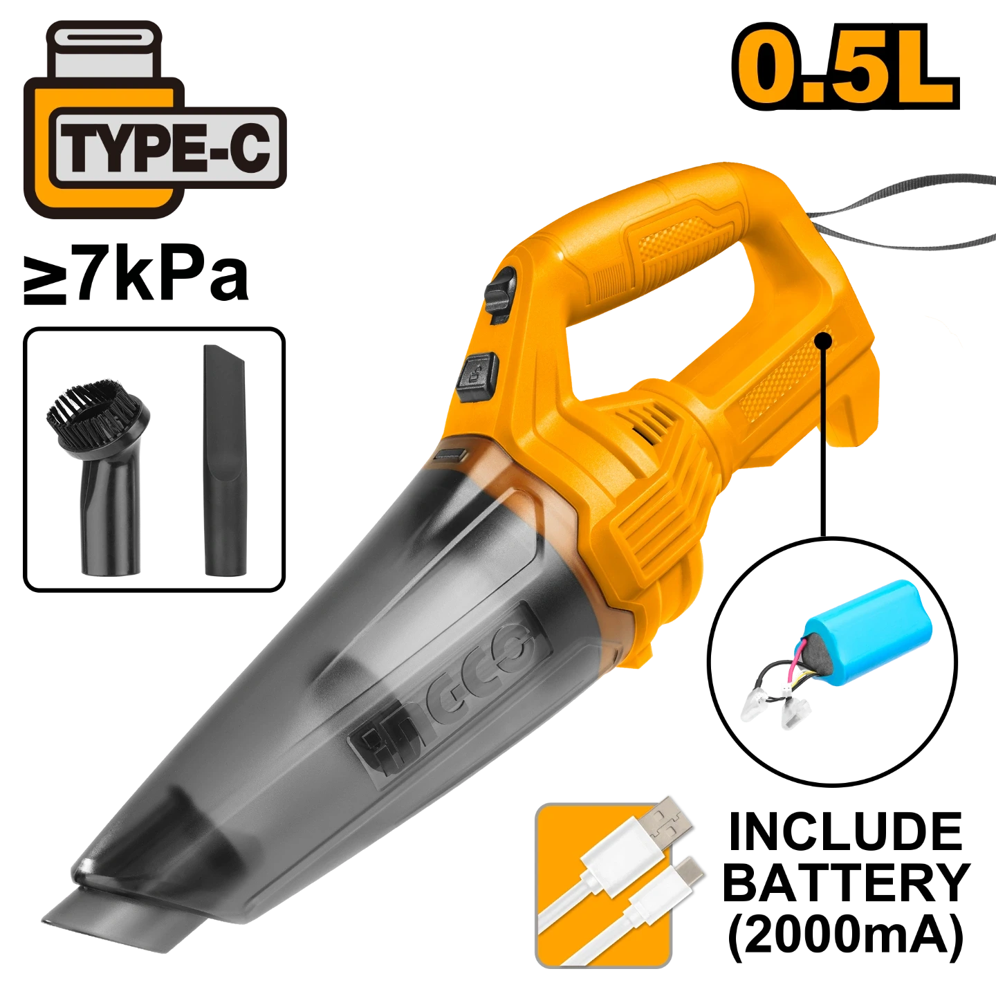 Cordless vacuum cleaner CVLI2026