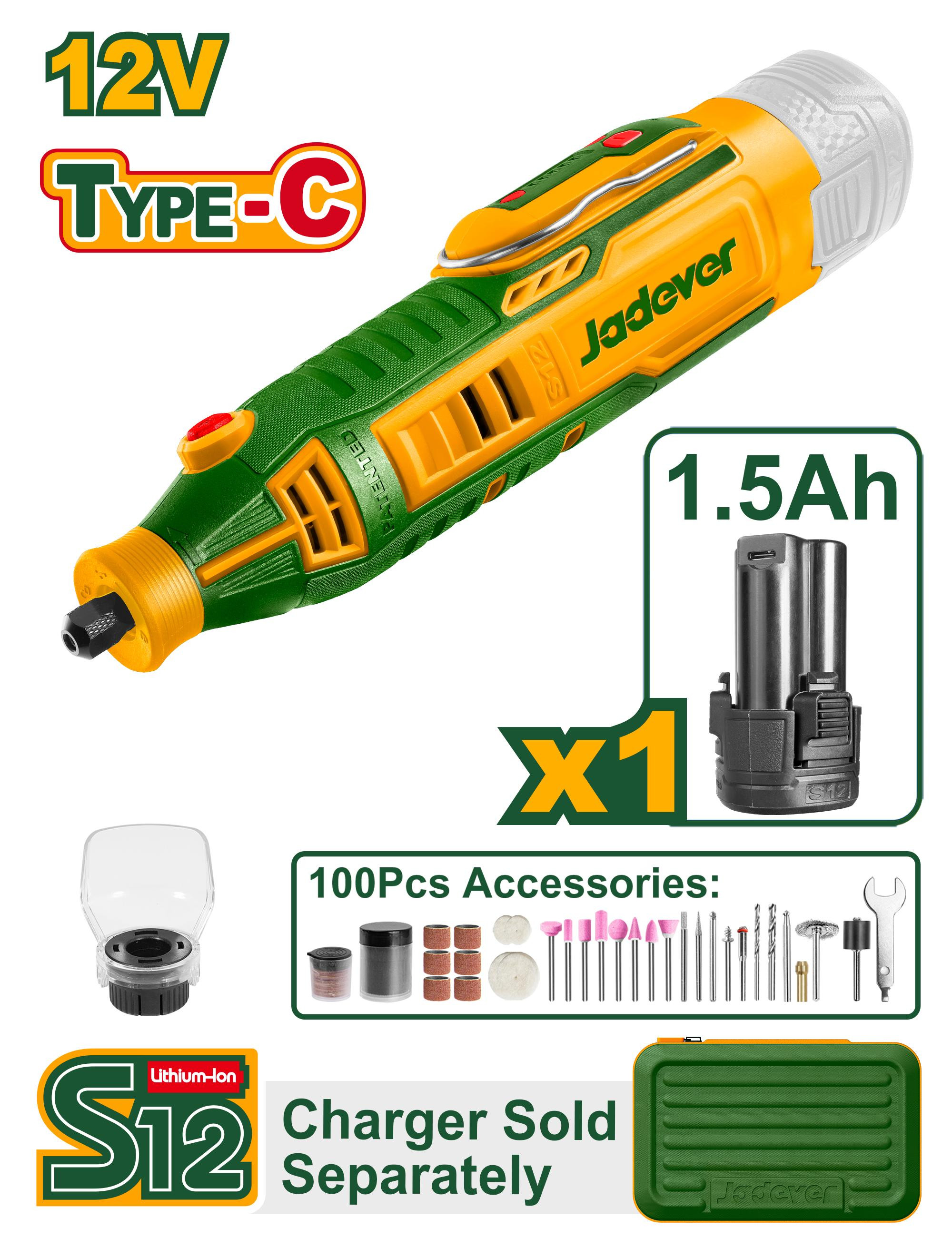 JDRY1M121 Cordless Grinder 12V Jadever