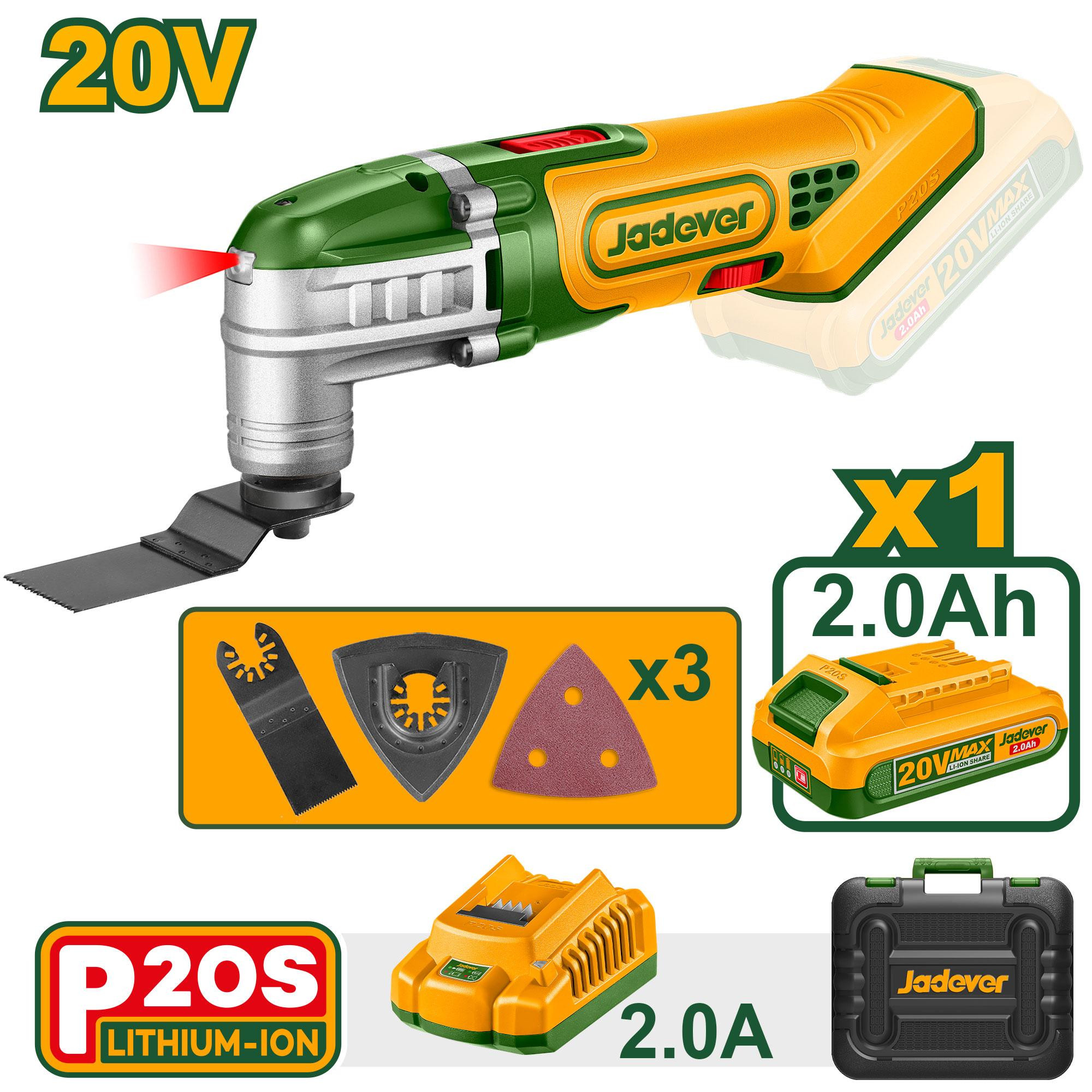 JDMUP5023 Cordless Multi-Tool 20V Jadever
