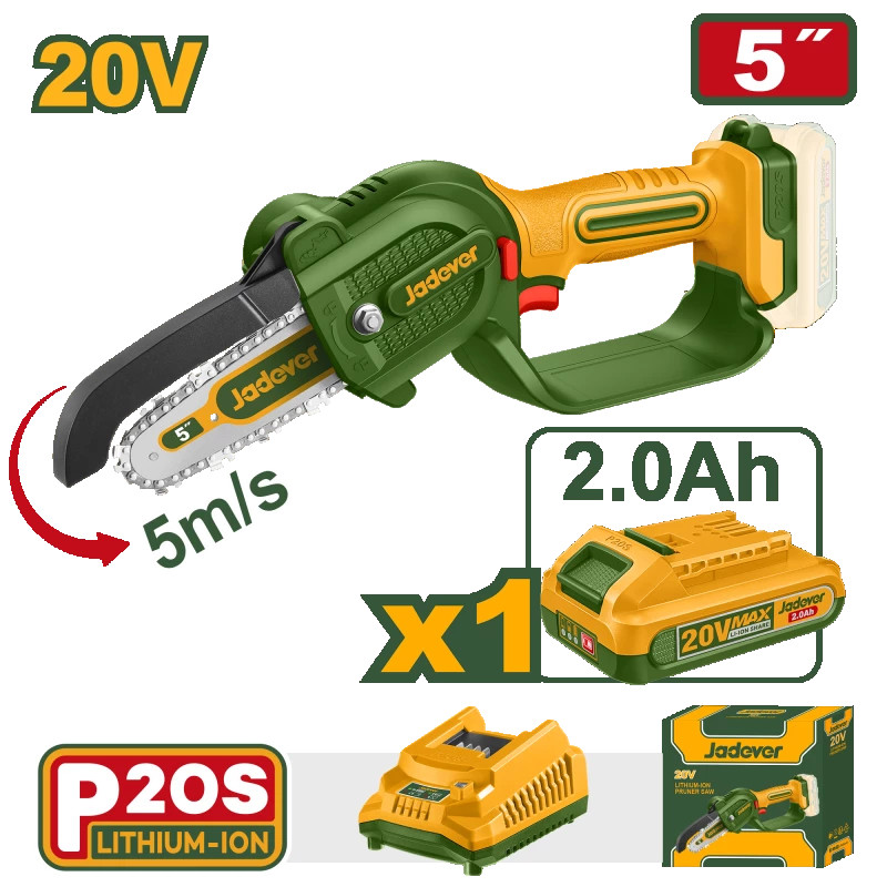 JDCLP556 Cordless Pruner Saw 20V Jadever