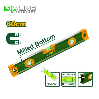 JDSL3G60 Spirit Level 60 cm With Powerful Magnets (Double Side Milled) Jadever