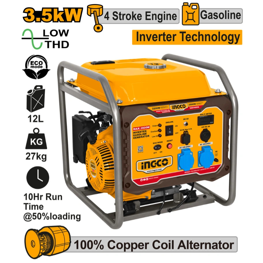 GEIF40006 Inverter gasoline generator Ingco