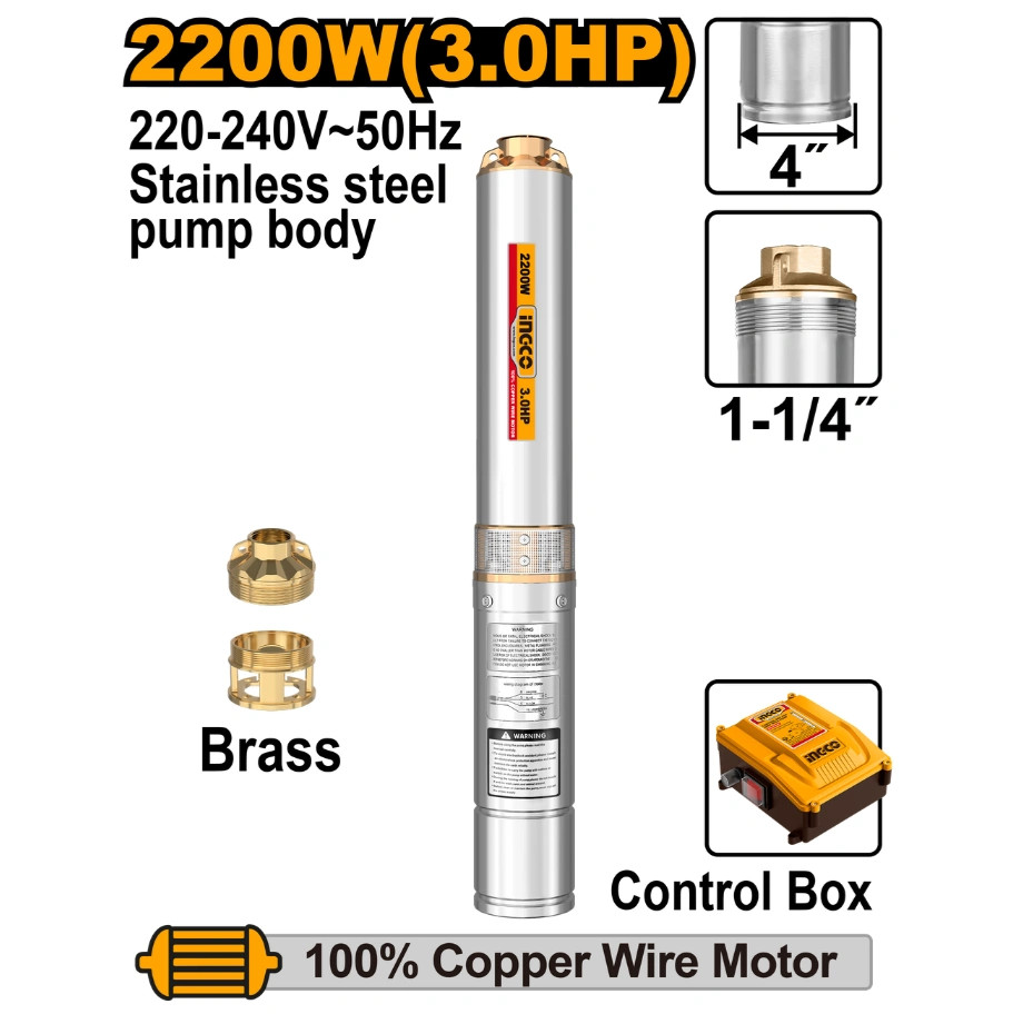 DWP2200621 4" Deep well pump Ingco