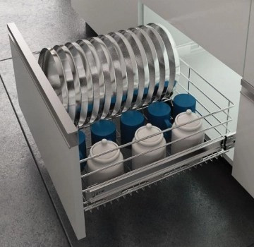 Hettich CTM THALI WIRE BASKET (536X500X200) - 21"*20"*8"  919432100