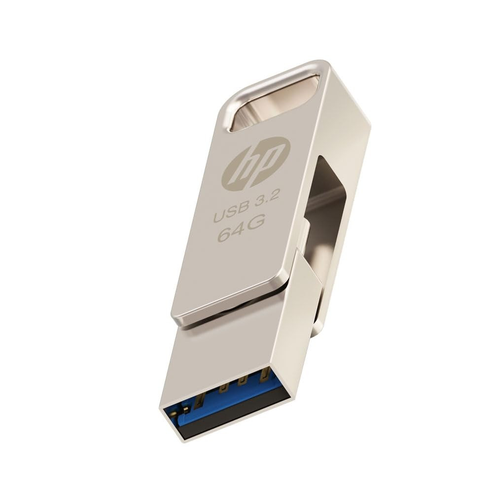 HP 64GB OTG PENDRIVE