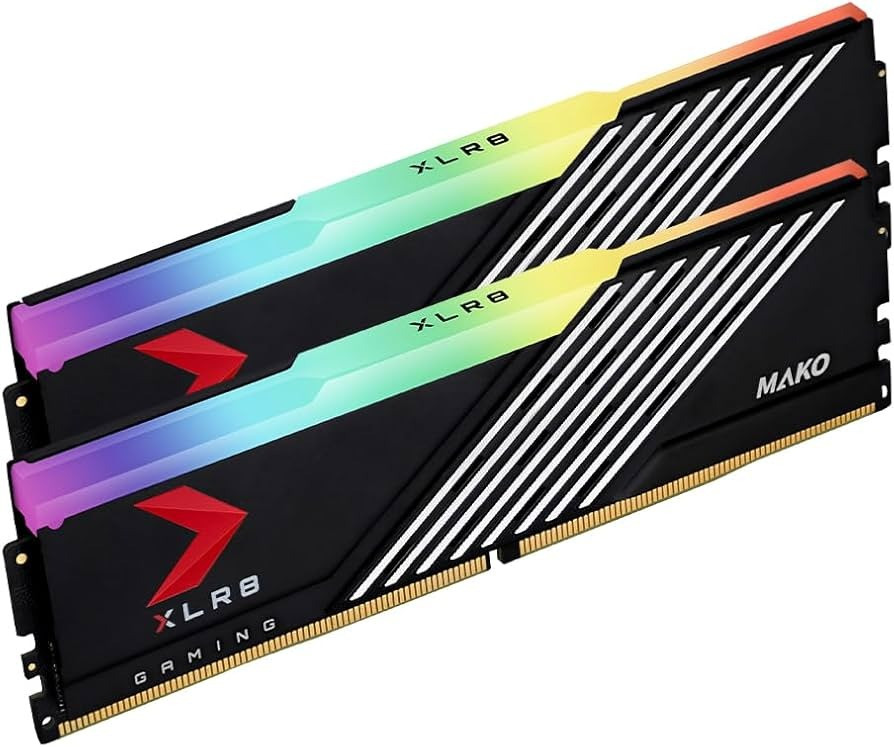 PNY 32GB (16*2)GB XLR8 DDR5 6000MHz RGB DESKTOP RAM