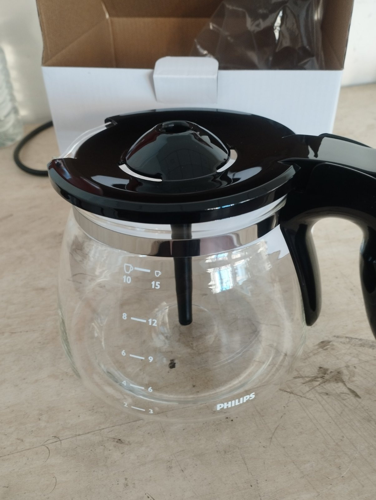 Philips Glass jar of HD7457