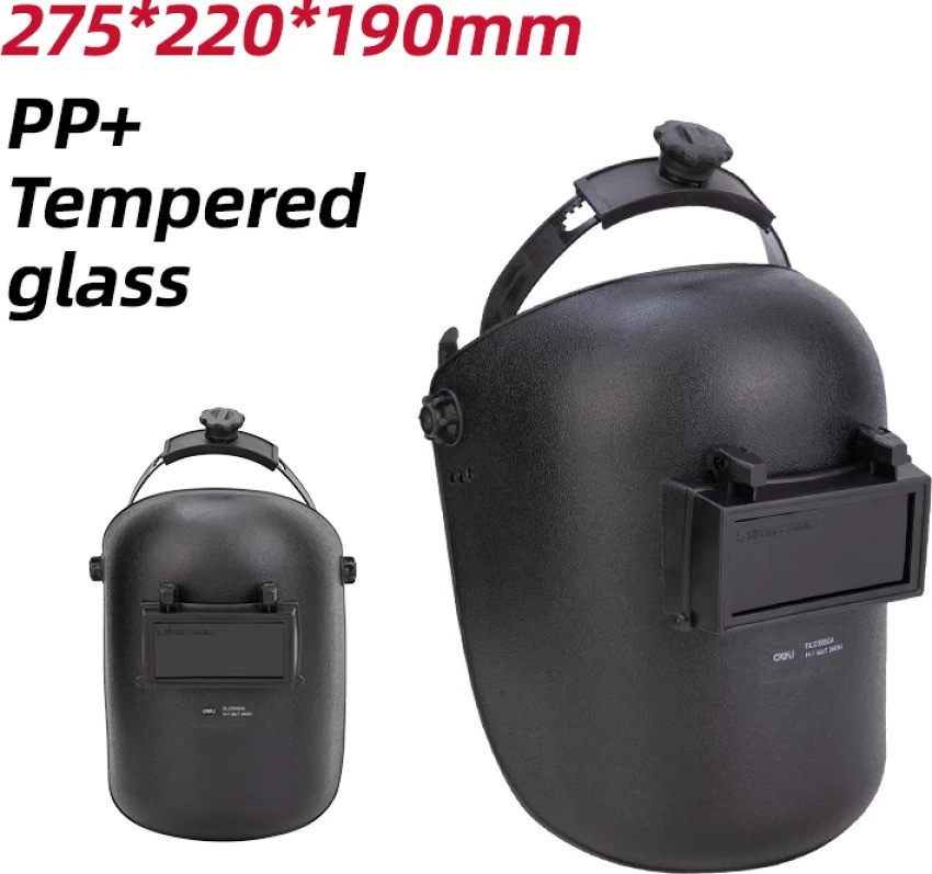 Deli Helmet Type Welding Mask PP EDL23950A