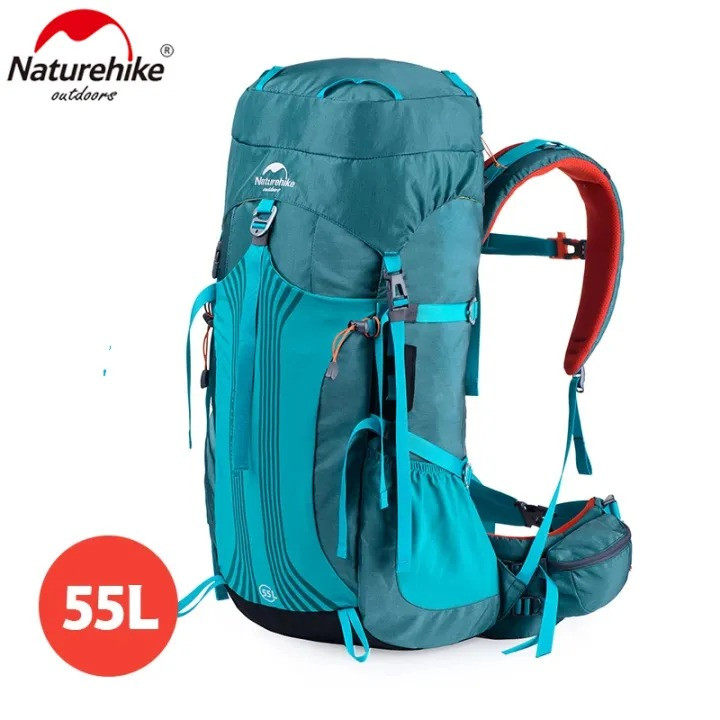 Naturehike Large Capacity Hiking Waterproof Backpack 55+5L