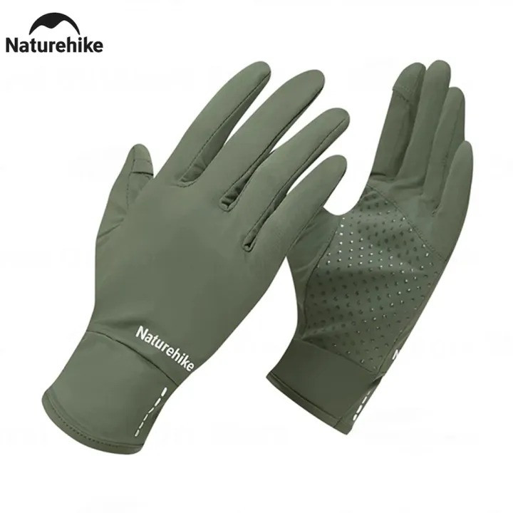 Naturehike Outdoor Thin Cycling Gloves UV protection non Slip touch screen