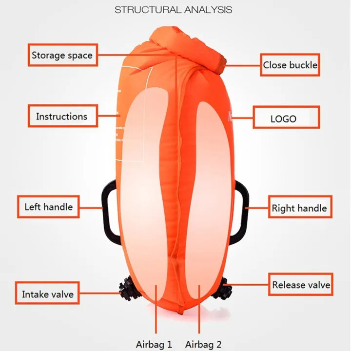 Naturehike 28ltr Inflatable Waterproof Swimming flotation Bag