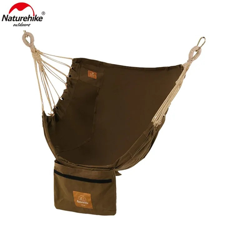 Naturehike Cotton Canvas Swing Outdoor Hanging Chair Portable Camping Adult Hammock Children Hammocks