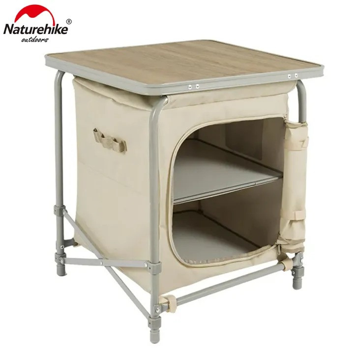 Naturehike Outdoor Folding Storage Rack Portable Large Capacity Storage Table Locker