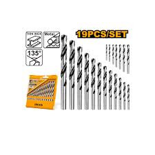 19 pcs HSS twist drill bits set AKDB1195