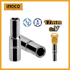 17mm  1/2" Deep hexagonal socket HHAST12173L