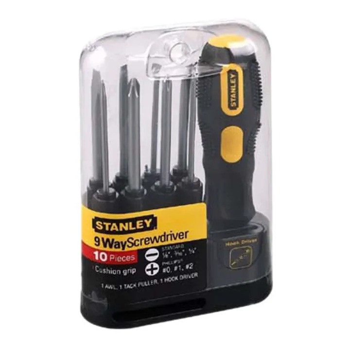 Stanley Soft Grip Screw Driver Set 0-62-511