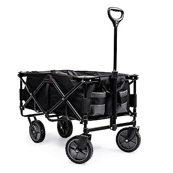 BDCWBK01-XJ Collapsible Wagon - Black