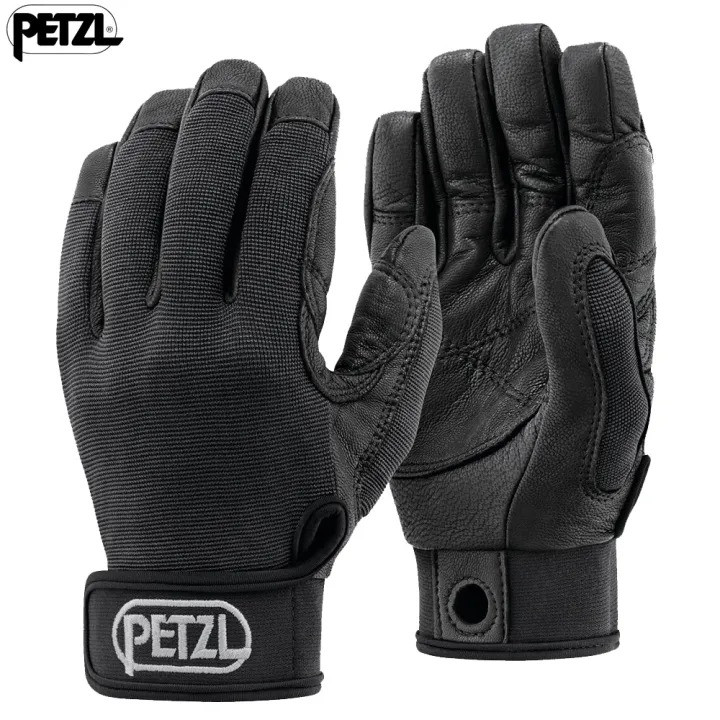 Petzl Cordex Lightweight Belay Rappel Gloves Black