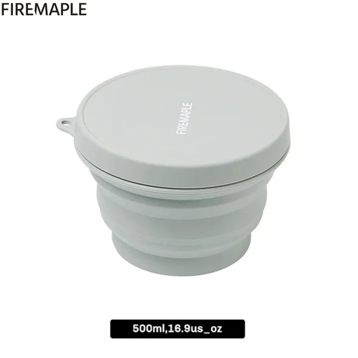 Fire Maple Collapsible Camping Bowl with Lid 500ml