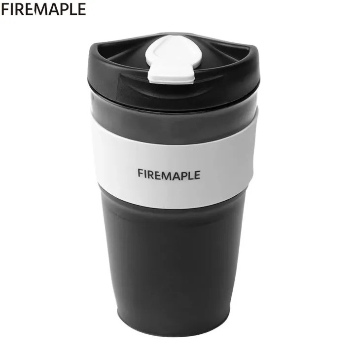 Fire Maple Silicone Collapsible Coffee Cup with Lid 350ml
