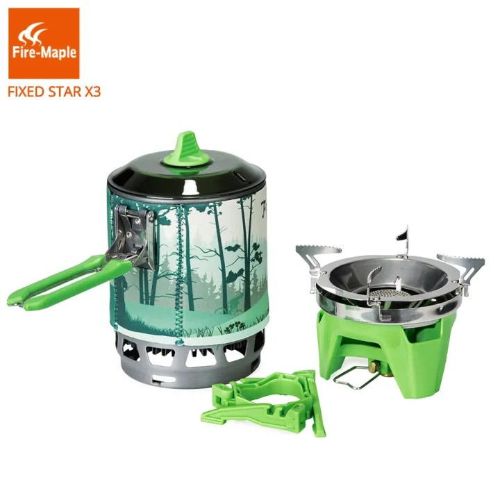 Fire Maple Outdoor Cooking System Star X3 (Green)