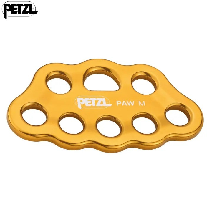Petzl Paw Rigging Plate Medium Yellow