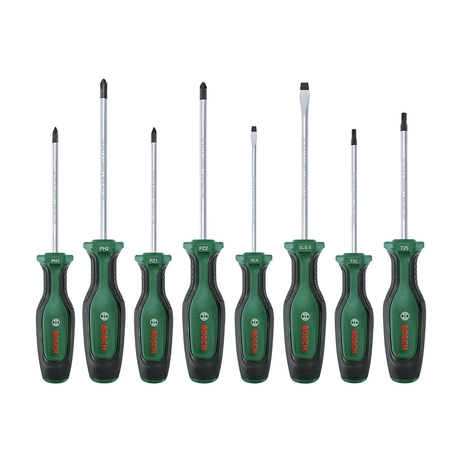 Bosch 8pcs Mix Screwdriver Set 1600 A02 BX8