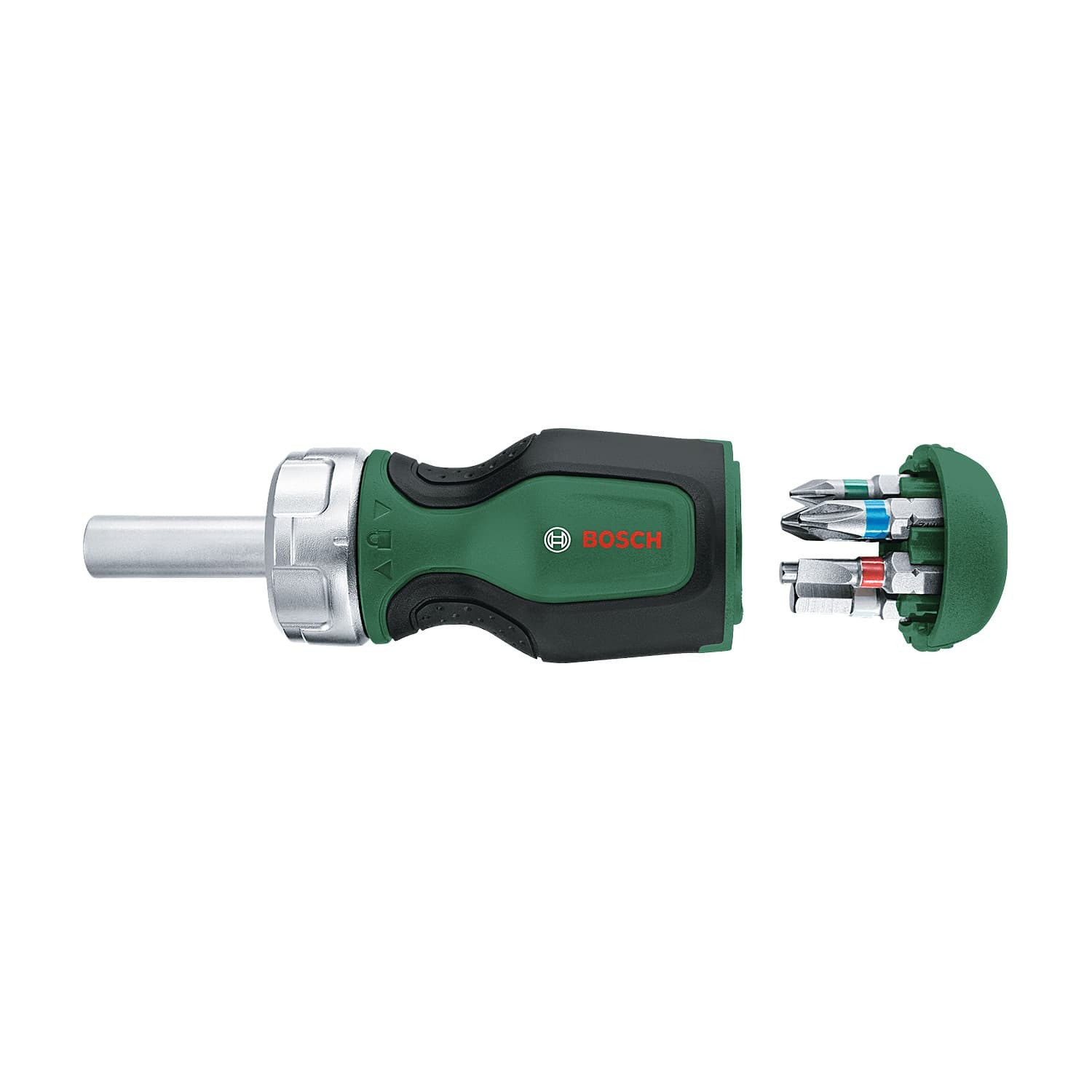 Bosch Ratchet Screwdriver Stubby with Bit 1600 A03 2UY