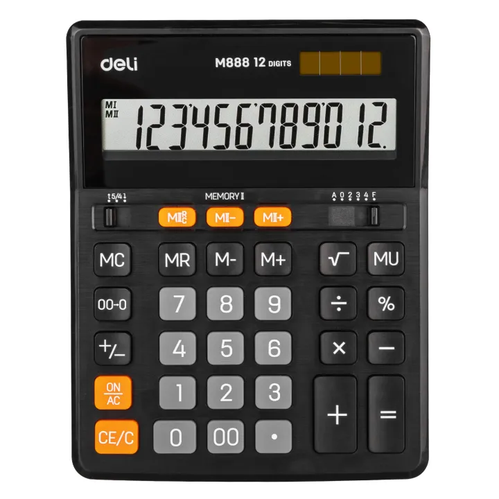 Deli 12 Digit Calculator EM888