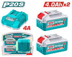 Total Lithium-Ion Battery and Charger Kit TFBCPK2013