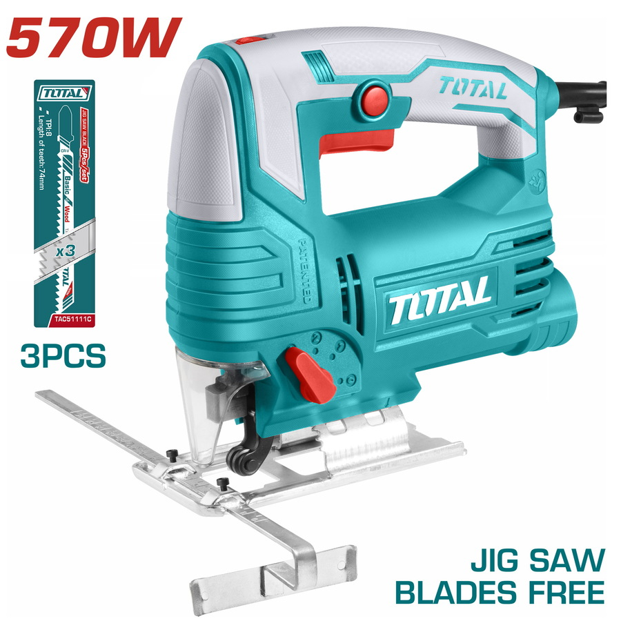 Total 570 Watt Jig Saw TS206656