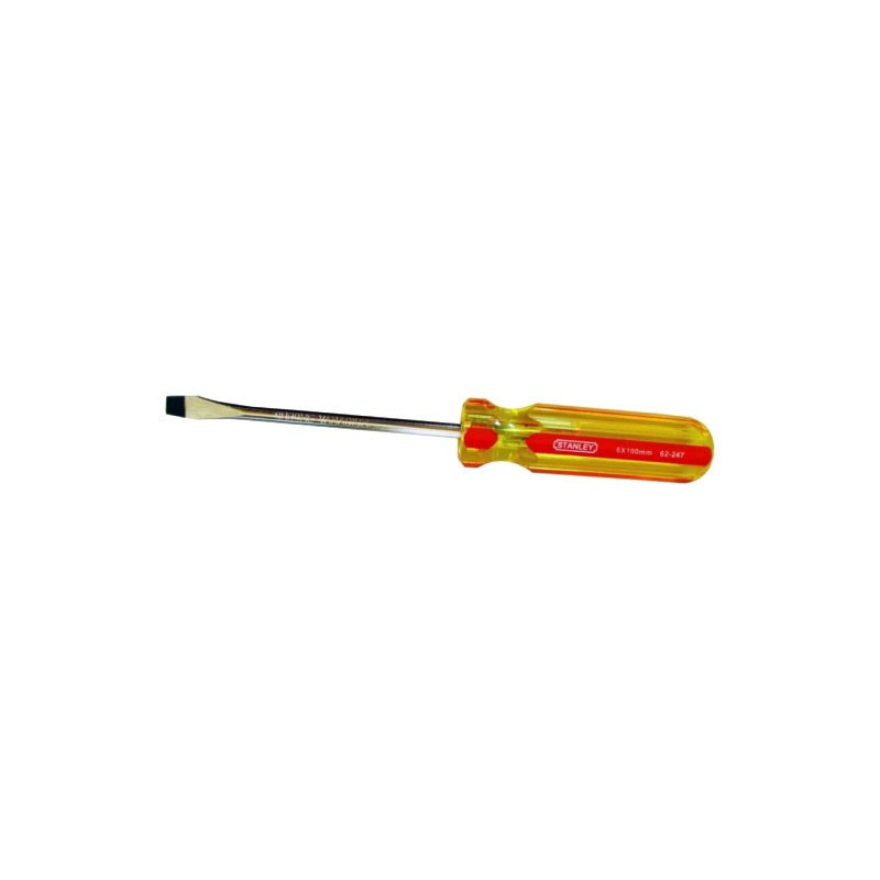 Stanley 6x100mm Slotted Screw Driver 62-247-8