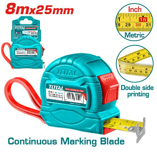 Total Steel Measuring Tape TMT34825
