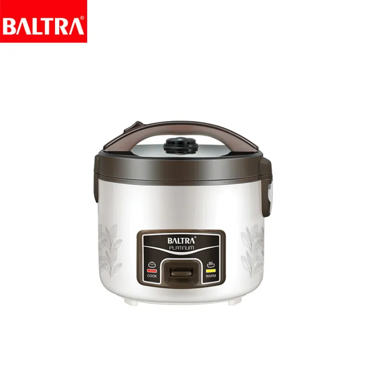 Baltra Deluxe Rice Cooker BTP 180D Platinum – 1.8 Ltr
