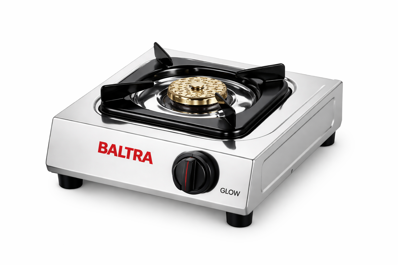 Baltra Gas Stove BGS 189 Glow 1 Burner SS Body