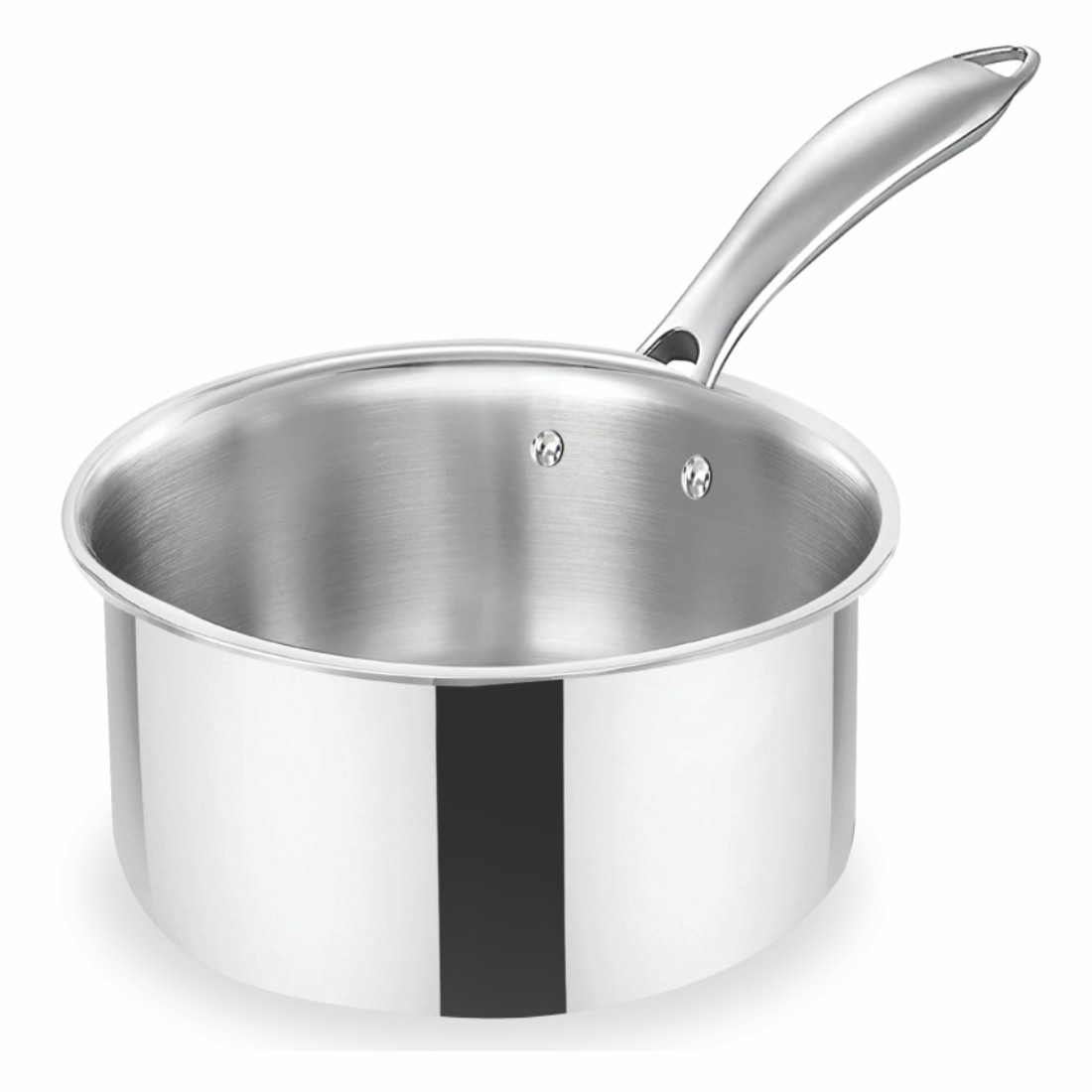 Baltra Sauce Pan BTP 219 Triply SS Cookware – 14 cm