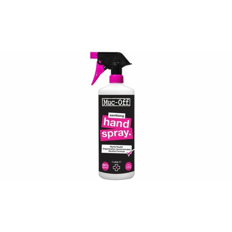 Muc-Off Antibacterial Sanitising Hand Spray – 1 L