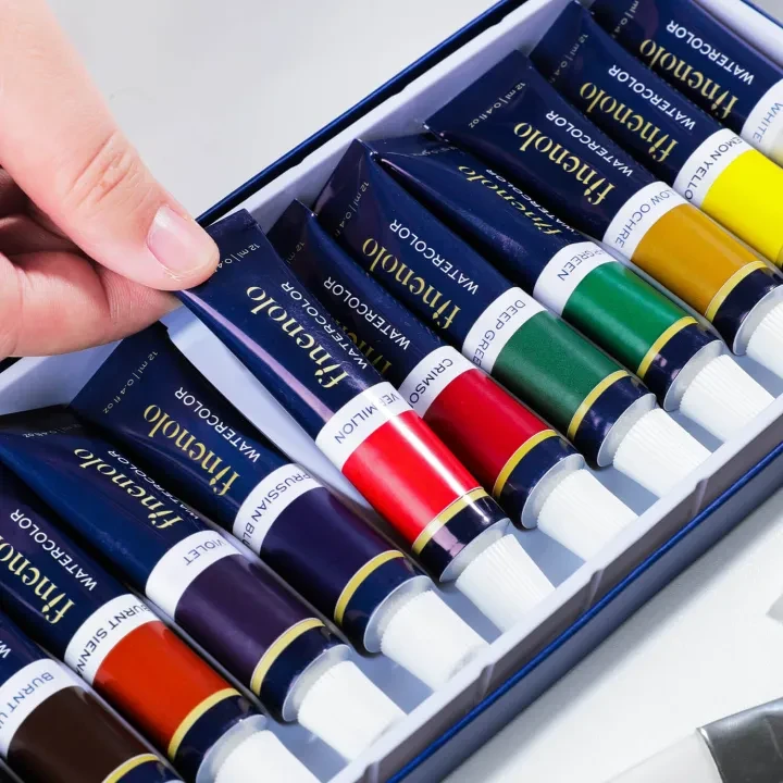 Deli EC19-24 Water Color 12 Ml X 24 Color 6 Pcs