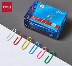 Deli 28mm Color Paper Clip EZ025