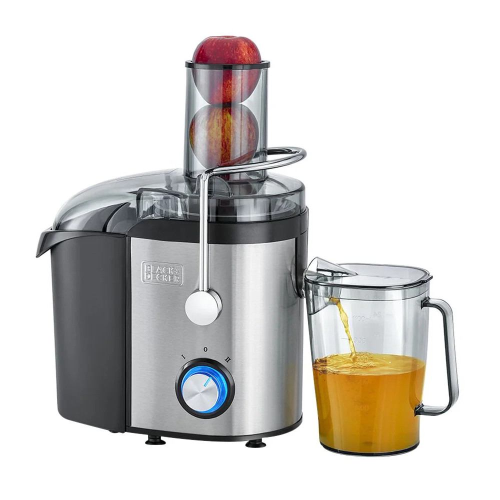Black+Decker 800W Stainless Steel Juice Extractor JE800-B5