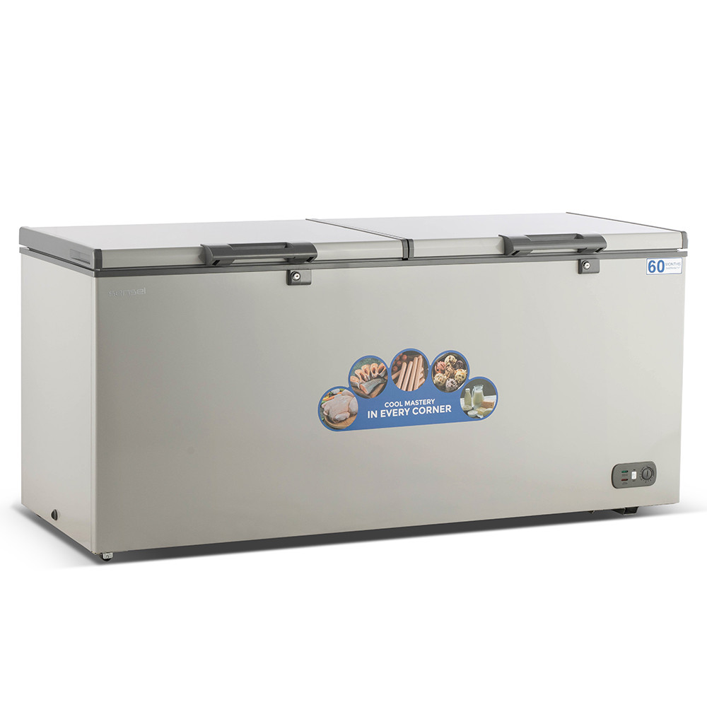 Sensei 580 Hard Top Double Door Chest Freezer SCF580HDA3C